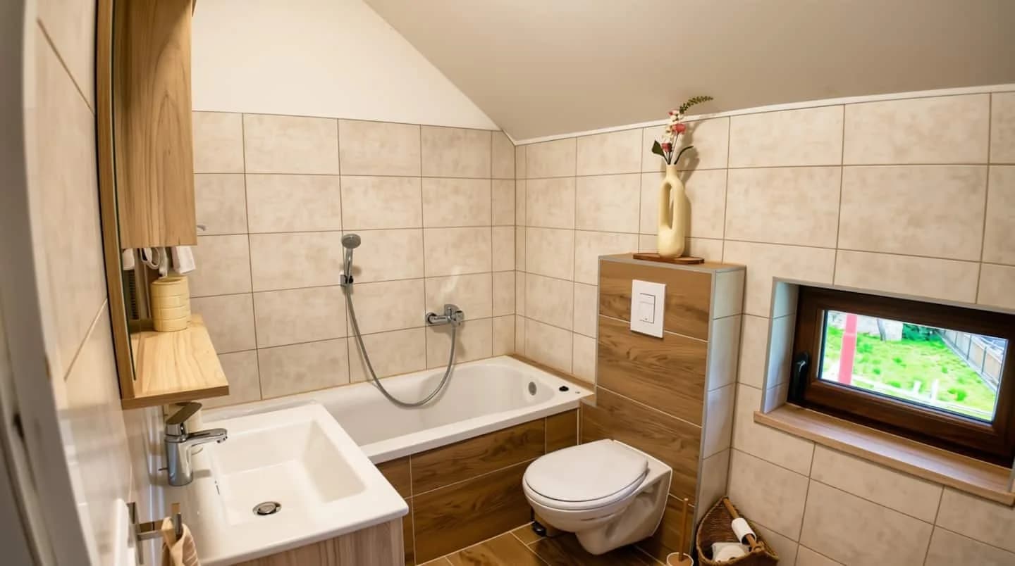 Slavina Vrela — Badezimmer